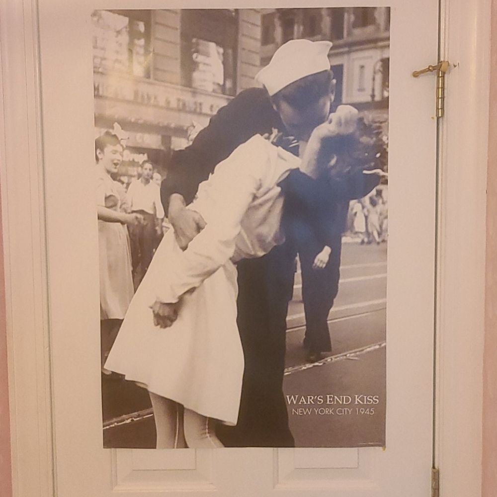 War's End Kiss Poster